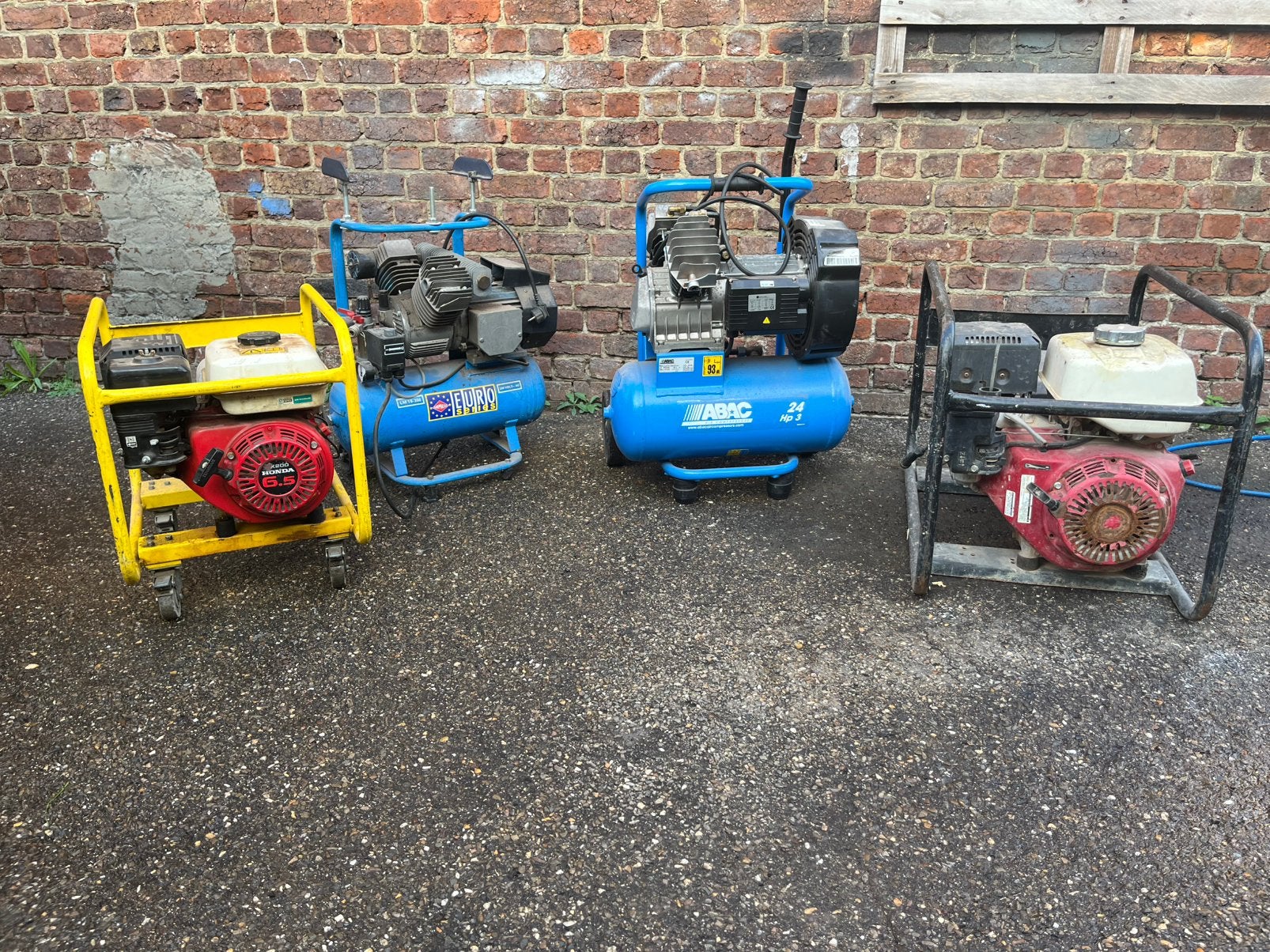 Compressor &Stroomgenerator, Bricolage & Construction, Compresseurs, Enlèvement ou Envoi, Comme neuf