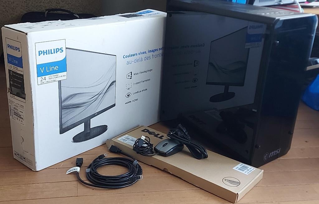 pc de bureau ou échange, Neuf, Avec carte vidéo, HDD, Intel Core i5