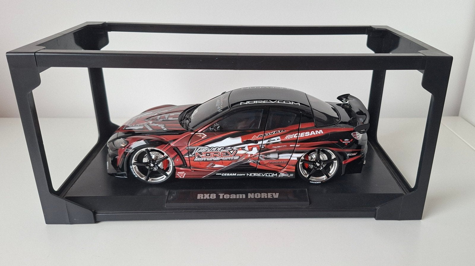 Mazda RX-8 Norev 1:18, Enlèvement ou Envoi, Comme neuf, Voiture, Norev