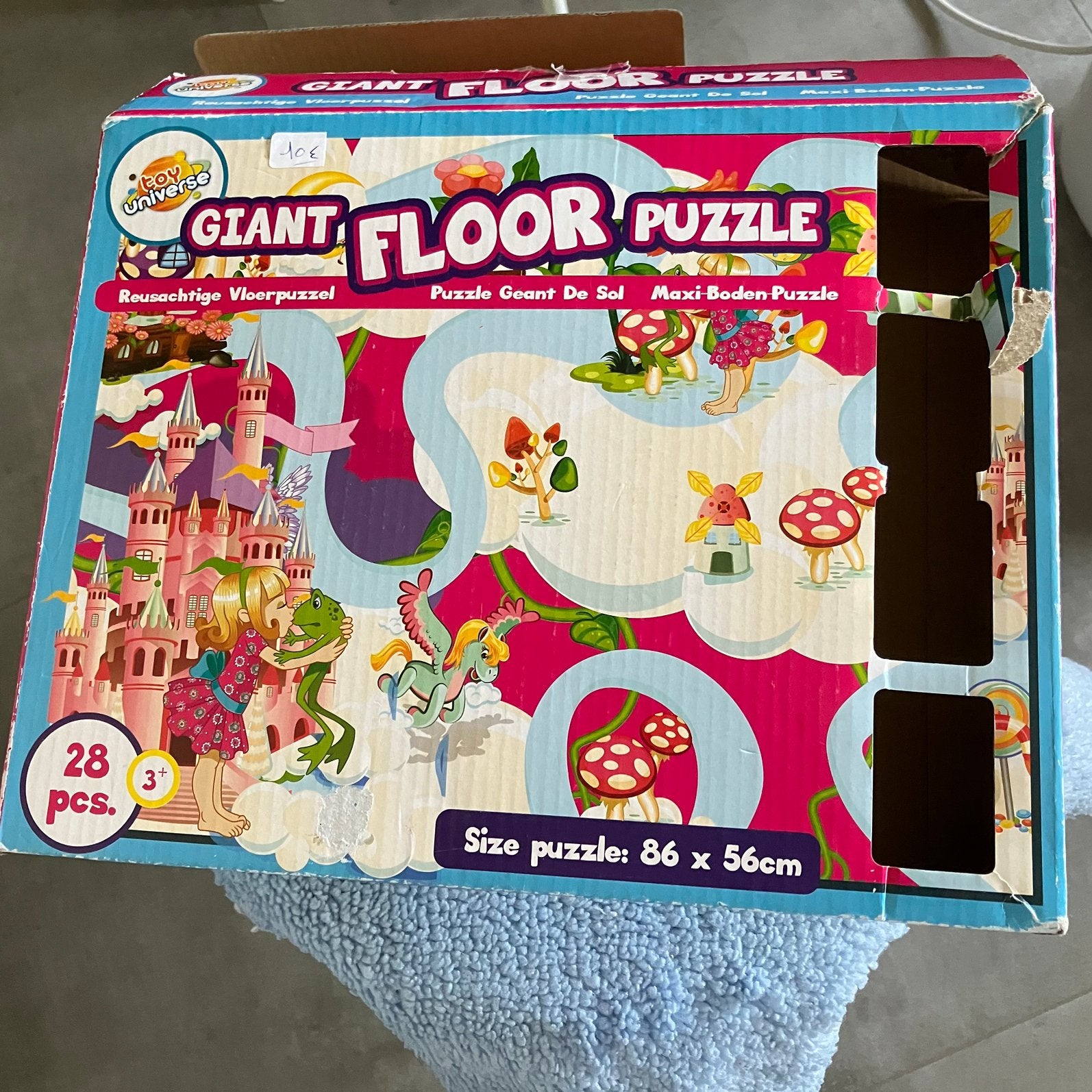 Vloer puzzel, Ophalen, Zo goed als nieuw