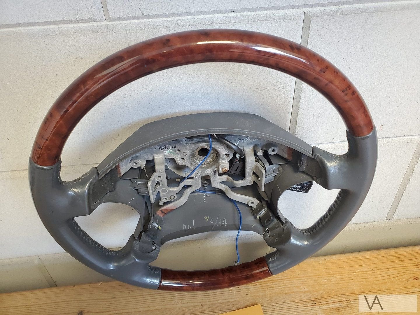 Toyota Previa 2000 - 2006 stuurwiel met hout nette staat 150, Gebruikt, -, -, Ophalen of Verzenden