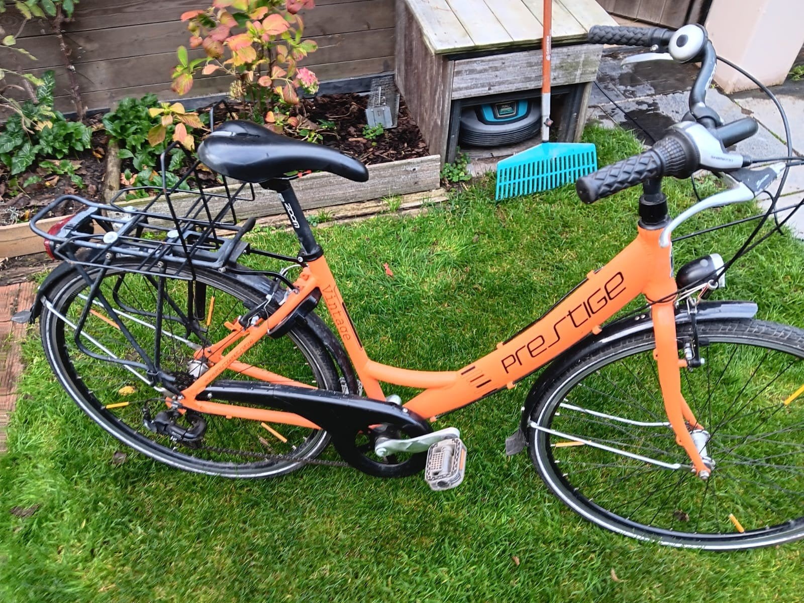 Prestige fiets, Fietsen en Brommers, Fietsen | Dames | Damesfietsen, 53 tot 56 cm, Velgrem, Versnellingen, Zo goed als nieuw