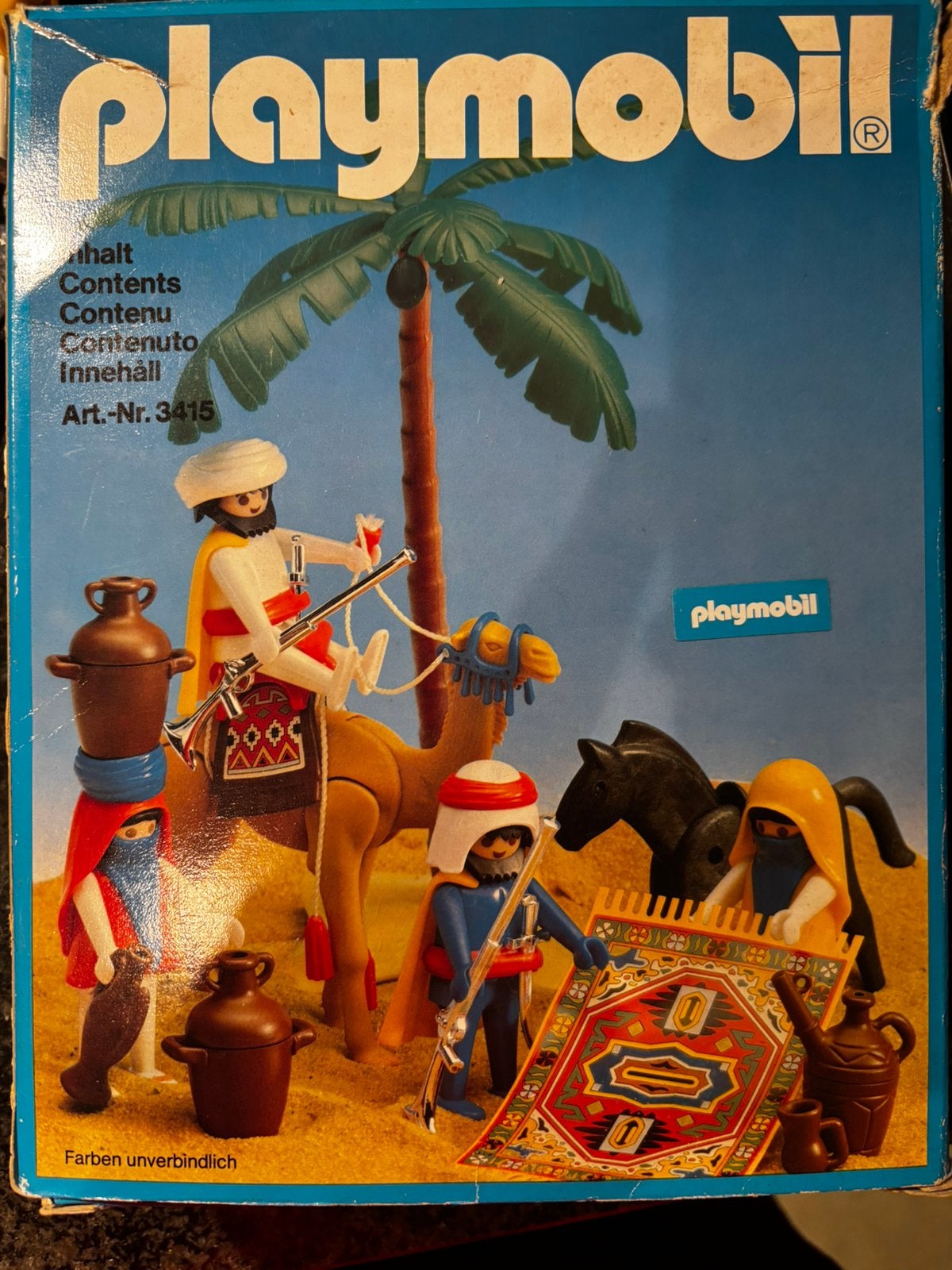 Vintage Playmobile set 3415 1980, Enfants & Bébés, Comme neuf, Autres types, Kit complet, Enlèvement