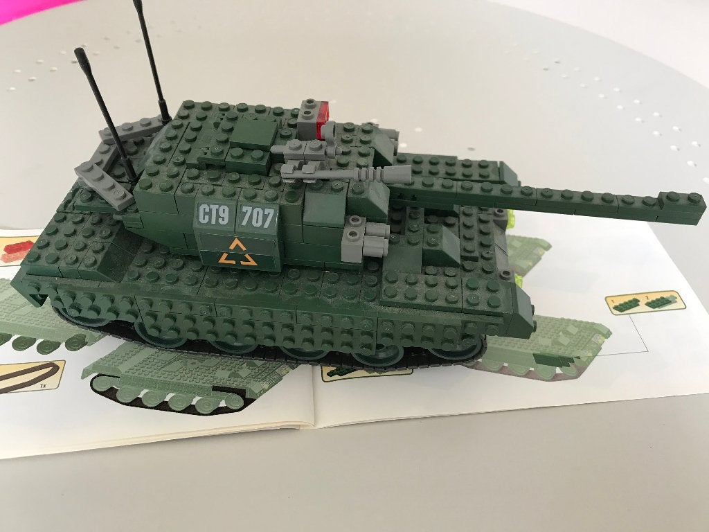 Mega Bloks Combat Tank, Enlèvement, Comme neuf