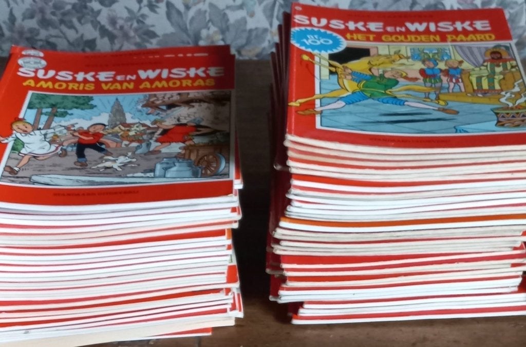 Reeks boeken Suske en Wiske, Boeken, Willy Vandersteen, Meerdere stripboeken, Ophalen, Gelezen