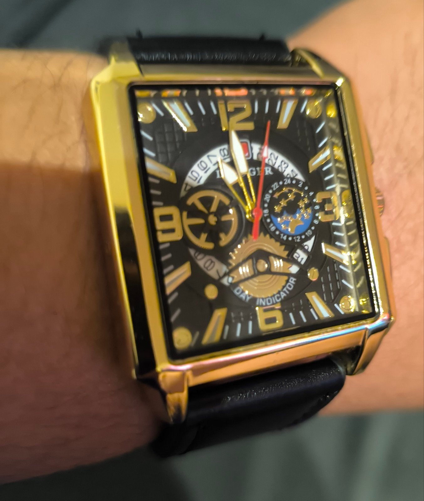heren horloge, Ophalen