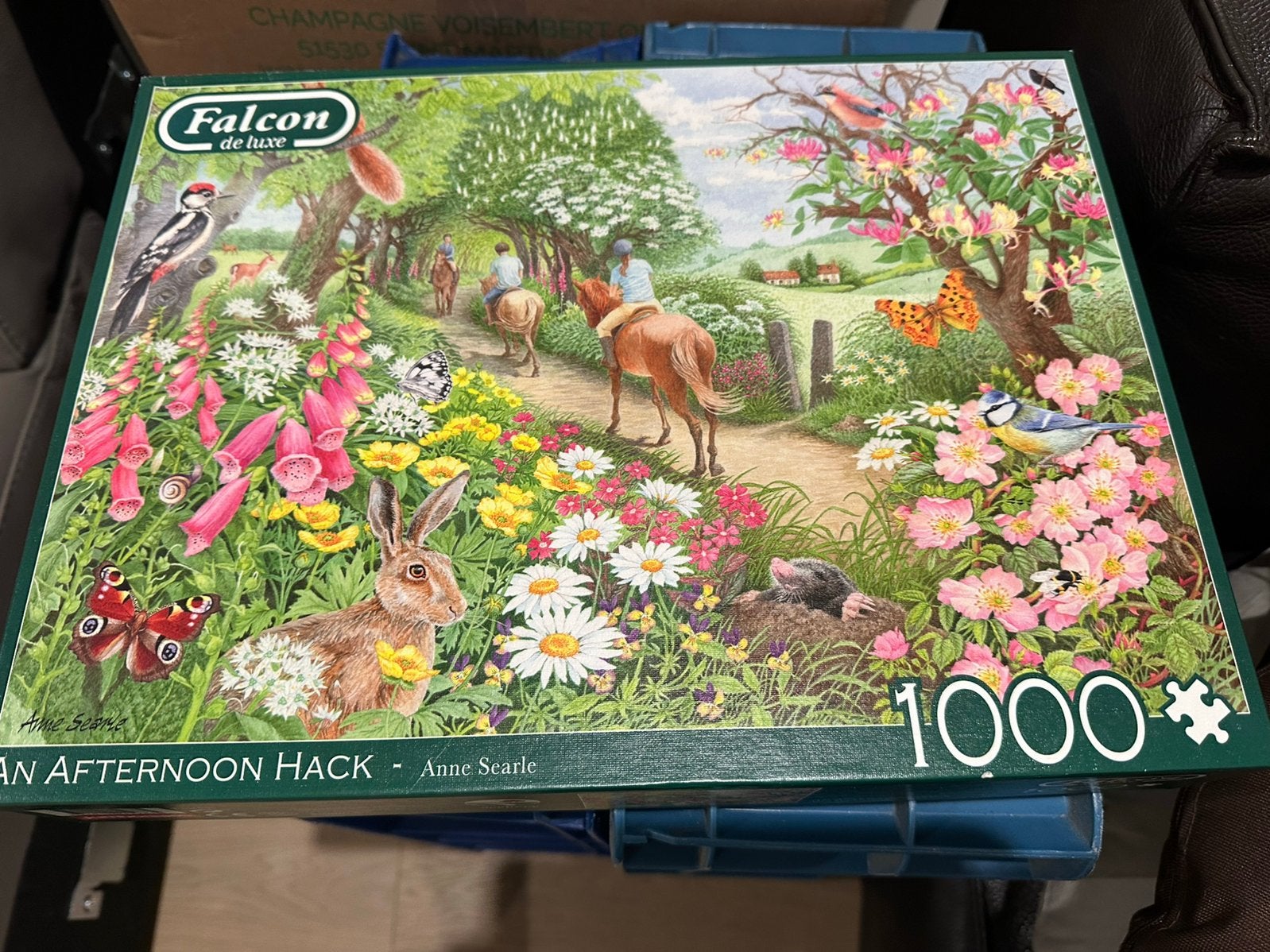 Puzzel falcon 1000 stukjes, Hobby en Vrije tijd, Denksport en Puzzels, Ophalen of Verzenden, Zo goed als nieuw