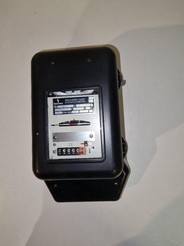 kwh meter, Doe-het-zelf en Bouw, Elektriciteit en Kabels, Ophalen, Nieuw, Siemens, Overige typen