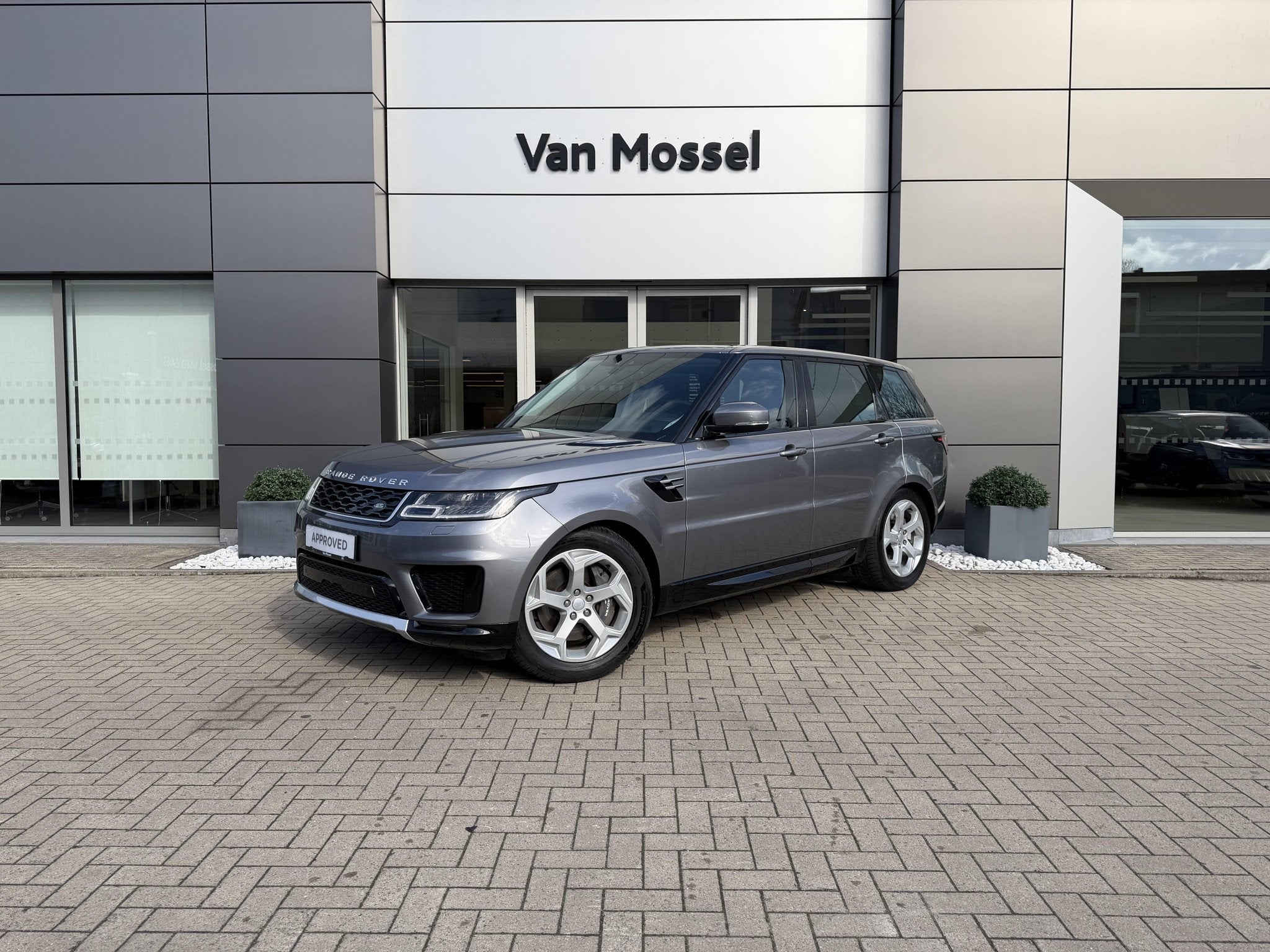 Land Rover Range Rover Sport P400e PHEV HSE (automatique), Autos, Cuir, Argent ou Gris, Achat, Entreprise