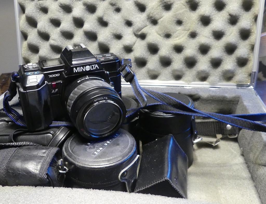 Boitiers, objectifs, filtres Minolta et bien plus encore, TV, Hi-fi & Vidéo, Appareils photo analogiques, Utilisé, Minolta, Enlèvement