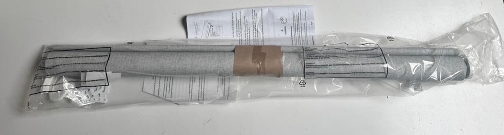 Rolgordijn, Huis en Inrichting, Stoffering | Gordijnen en Lamellen, 200 cm of meer, Nieuw, Grijs, 50 tot 100 cm