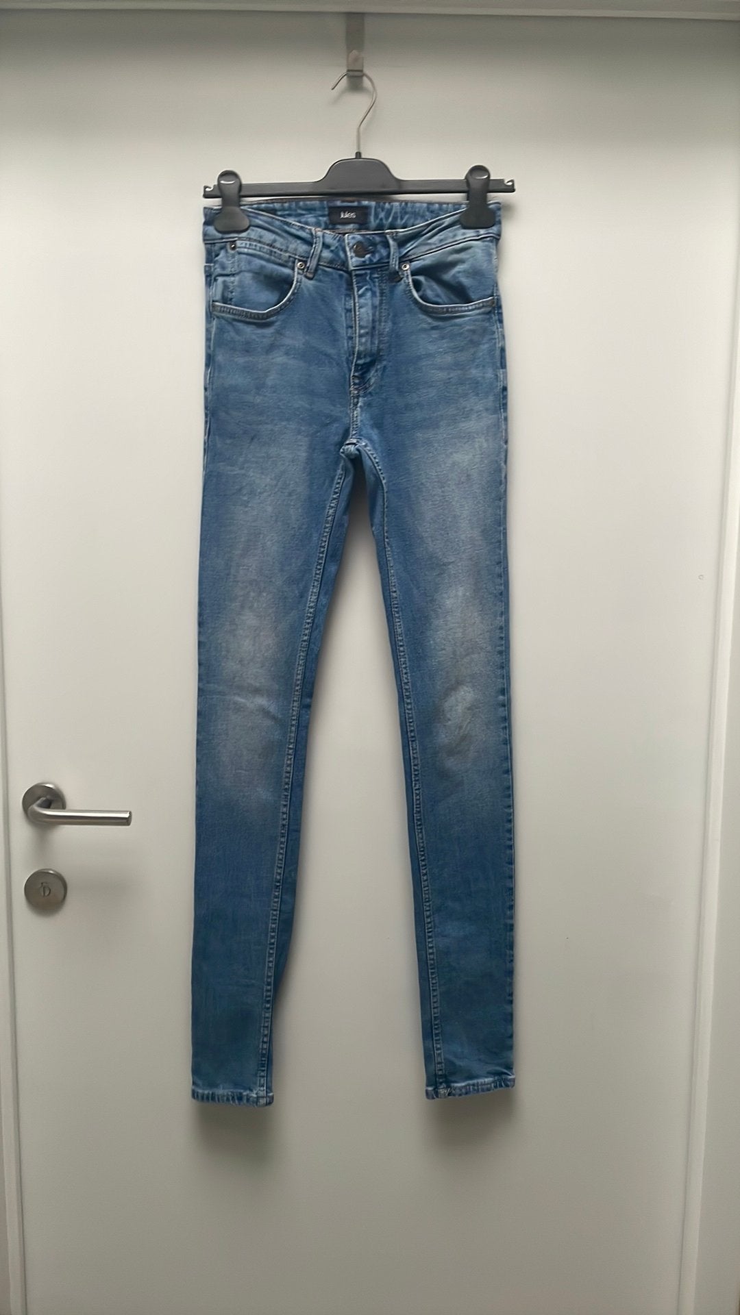 Herenjeans - maat: W26/L34 -merk: Jules - Skinny, Ophalen of Verzenden, Gedragen, Blauw