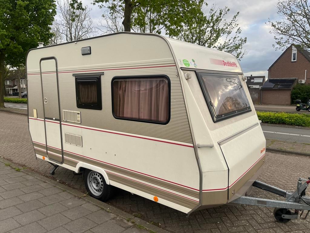 Dethleffs 370 New Line ( 1991 ) topstaat, Overige typen, Standaardzit, Bedrijf, Dethleffs