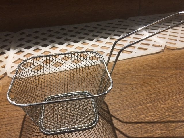 INOX MANDJES, Ophalen