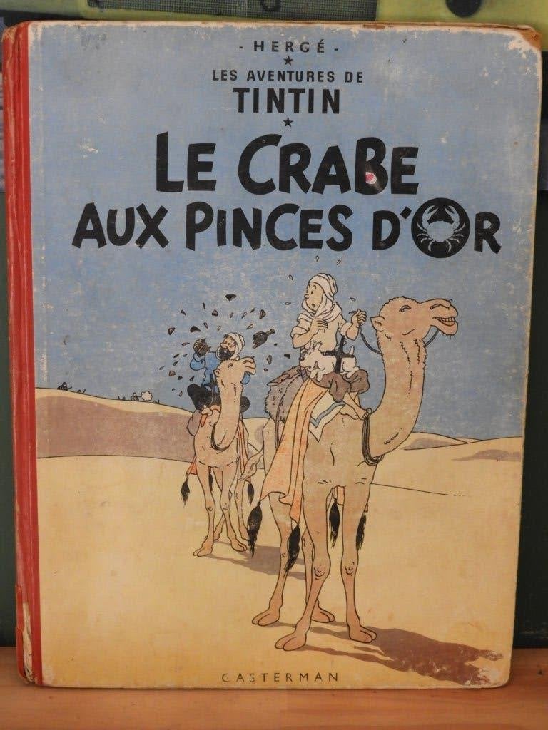 TINTIN "Le Crabe aux Pinces d'Or", Boeken, Eén stripboek, Ophalen of Verzenden, Gelezen, Hergé.