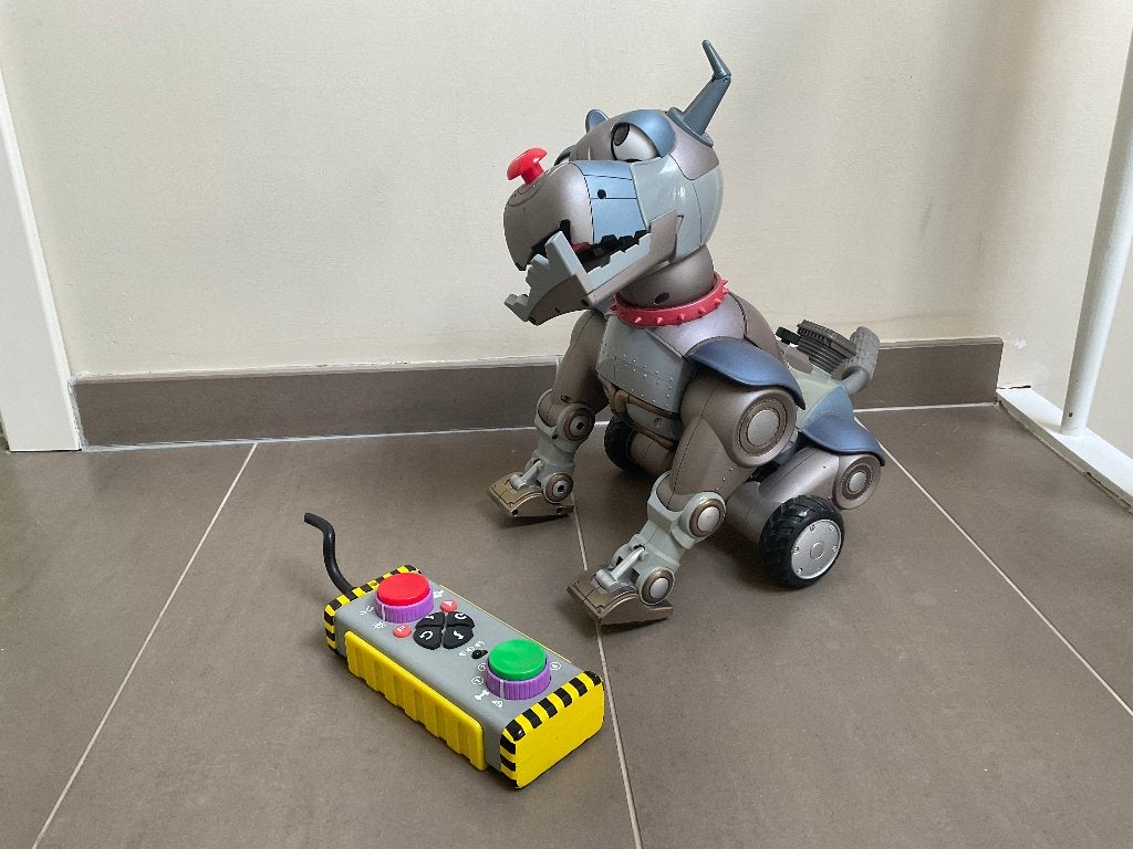 WowWee WREX the Dawg – compleet en werkend – zeldzaam, Ophalen of Verzenden, Zo goed als nieuw