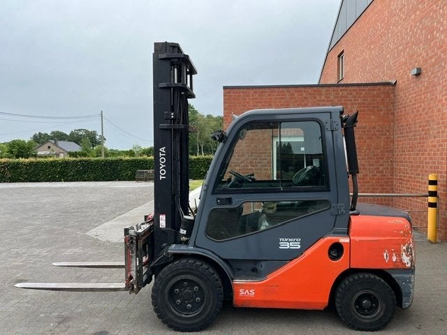 toyota tonero 3.5 ton, Ophalen, 3000 tot 4000 kg, Diesel, Heftruck