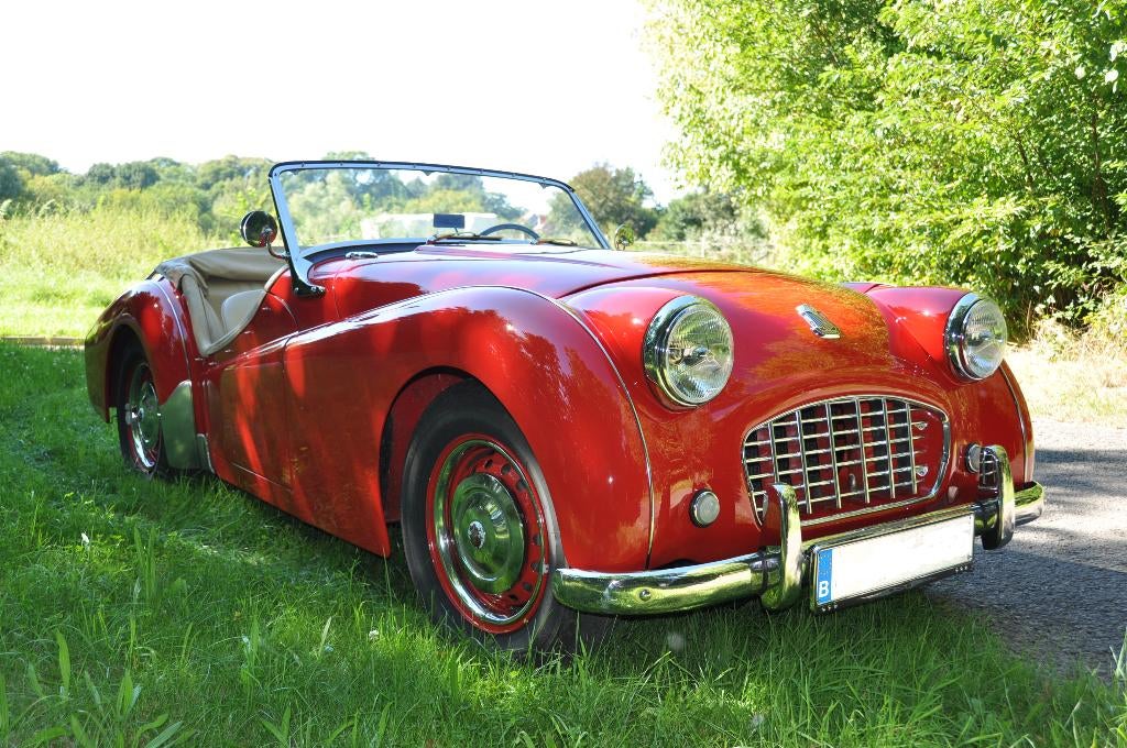 Triumph TR3 Smallmouth, Autos, Achat, Beige, Boîte manuelle, 2 portes