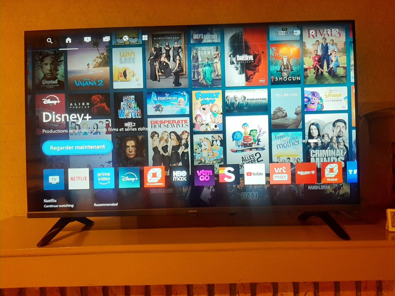 Philips smart tv 40 inch, Audio, Tv en Foto, Televisies, Ophalen, Philips, LED, 50 Hz