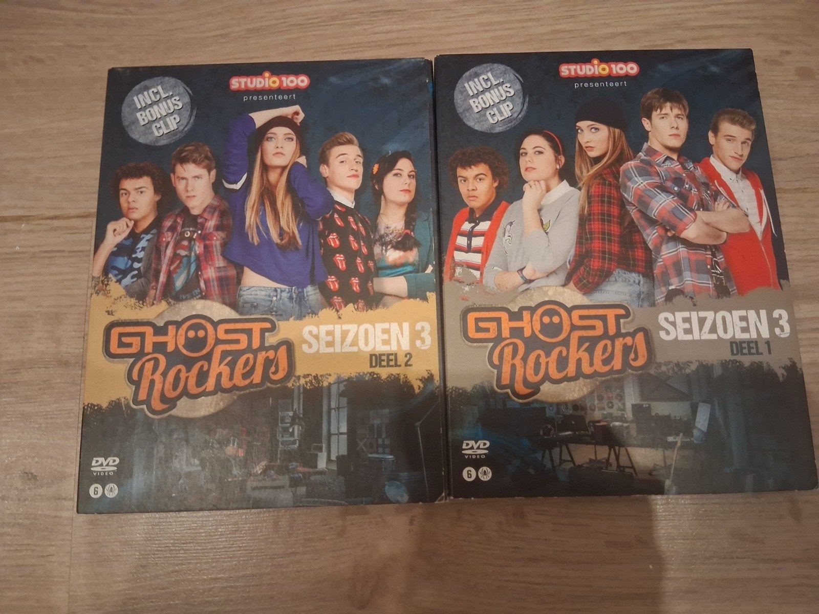 Dvd's  + boeken GHOST ROCKERS, Cd's en Dvd's, Ophalen, Seizoen 3