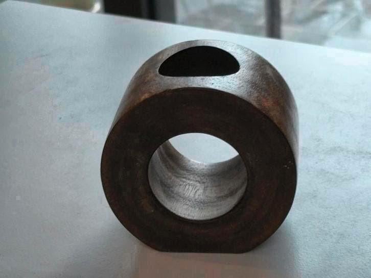 Houten design kandelaar, Antiek en Kunst, Ophalen of Verzenden