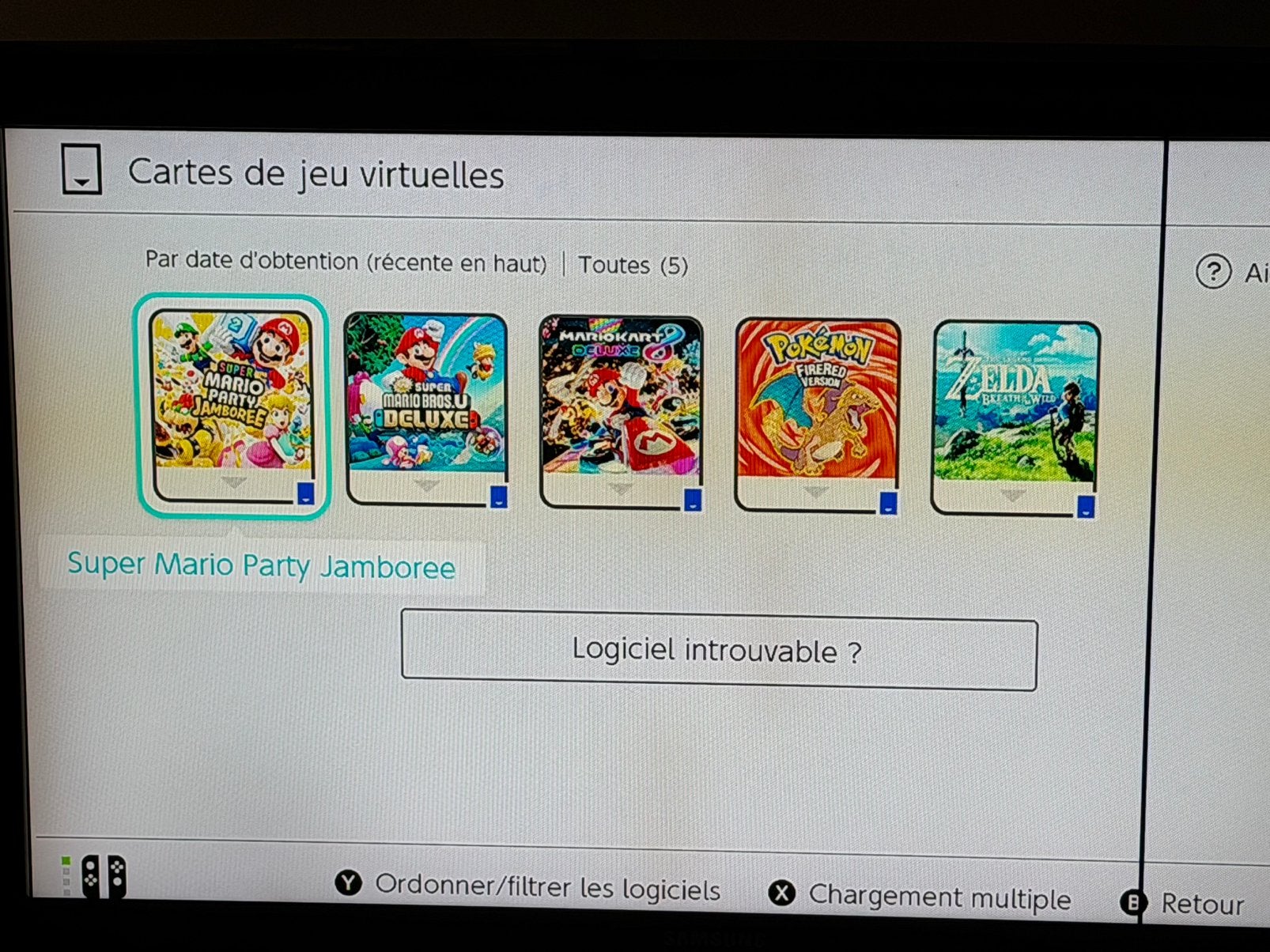 Compte Nintendo, Consoles de jeu & Jeux vidéo, Enlèvement ou Envoi, Comme neuf, Avec jeux