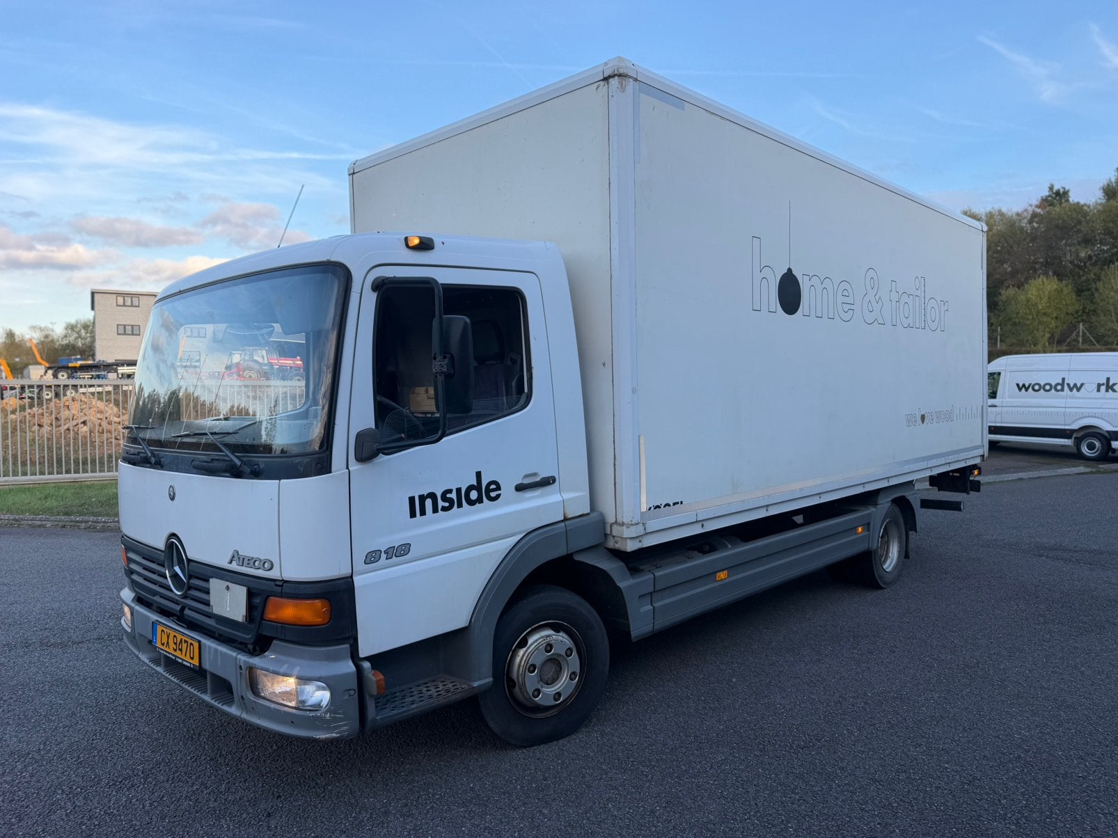 Mercedes Atego 818, Auto's, Mercedes-Benz, Bedrijf, Diesel, Te koop