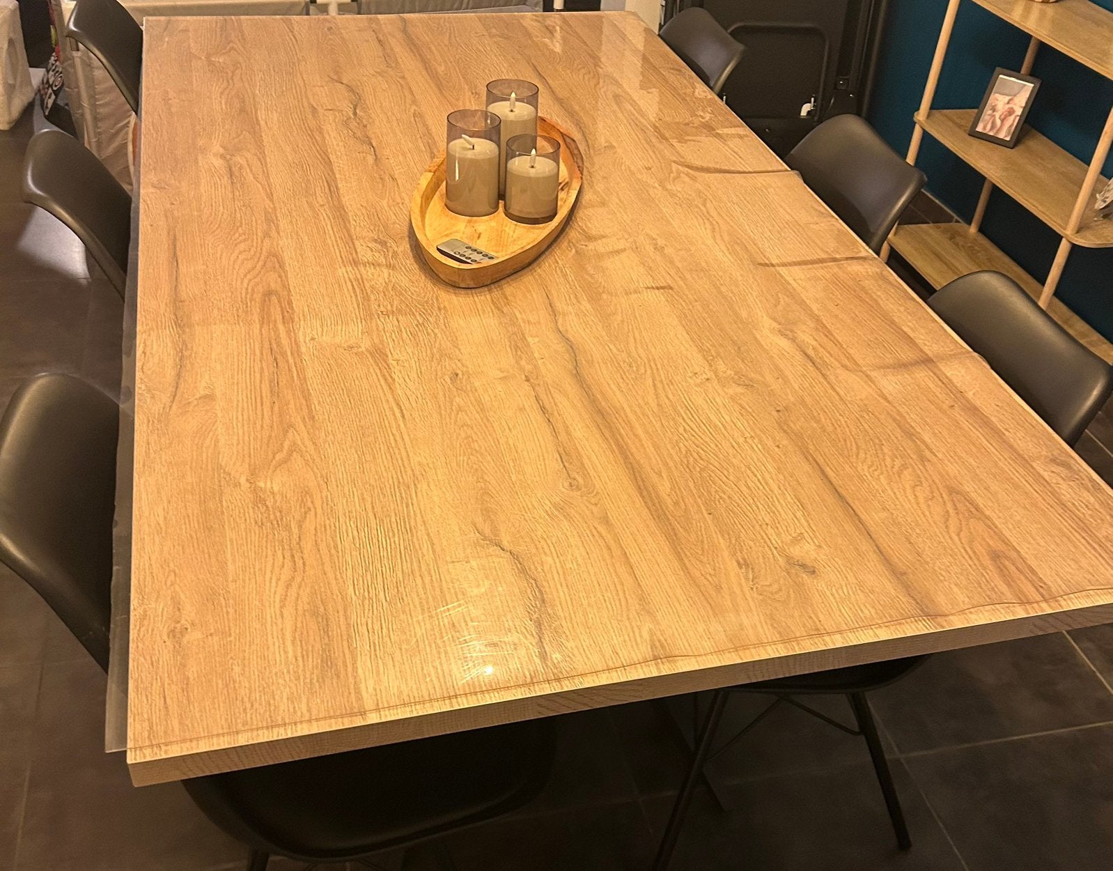 Table de salle à manger Milo – Style industriel, Ophalen, Gebruikt, Vijf personen of meer, Industriel