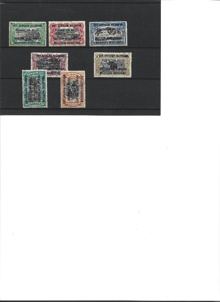 postzegel Ruanda Urundi 28/35, Verzenden, Gestempeld