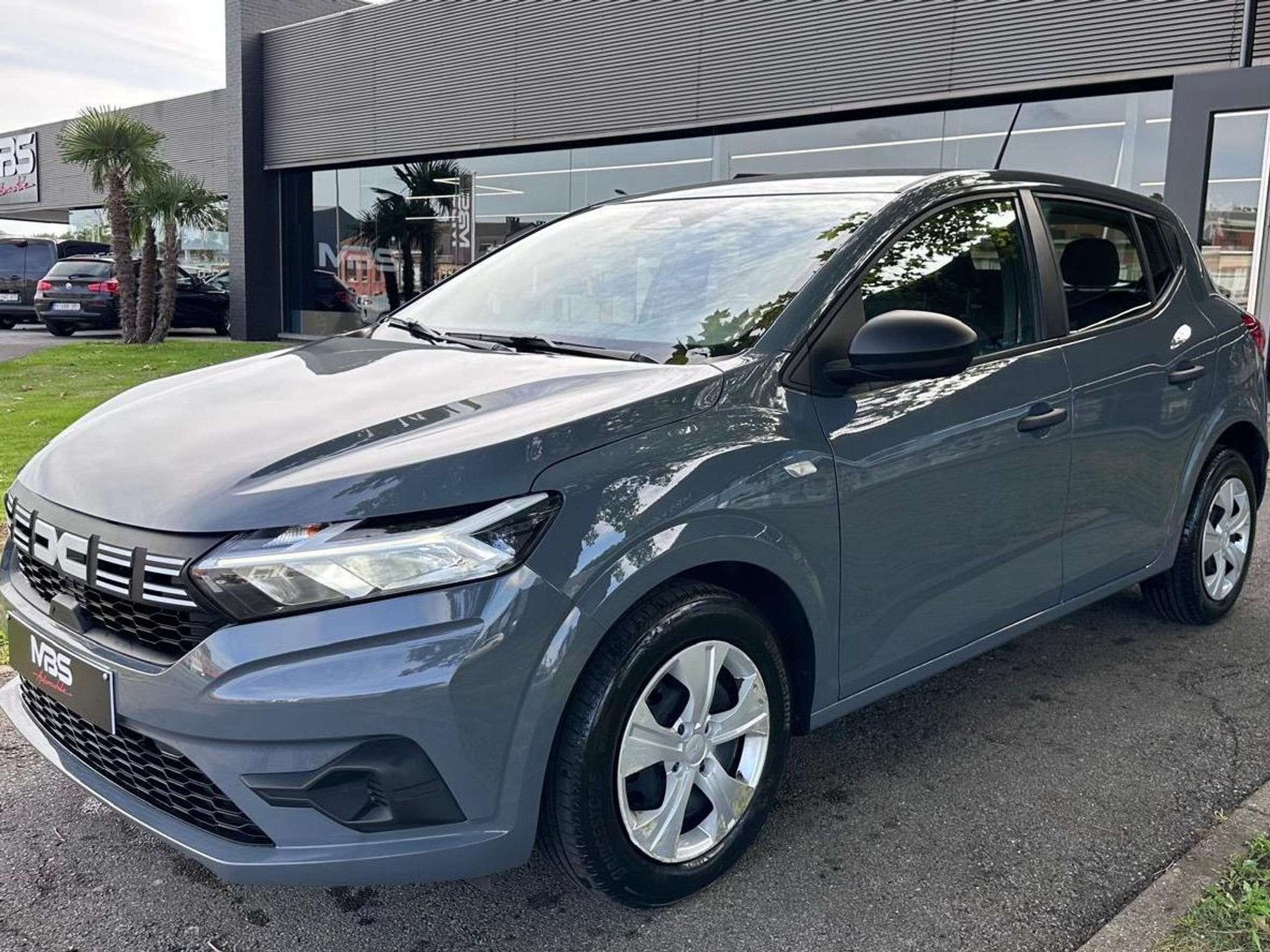 Dacia Sandero *1.0*TCE* CLIM* 1 PROP* VOLANT MULTI* GARANTIE, Argent ou Gris, Achat, Entreprise, Noir