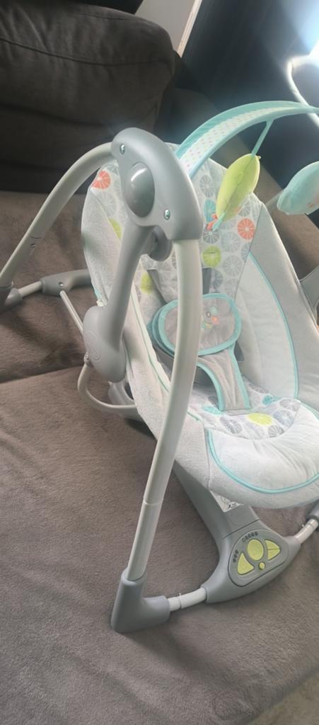 Balancelle bébé, Autres marques, Enlèvement ou Envoi, Comme neuf, Avec ceinture(s)
