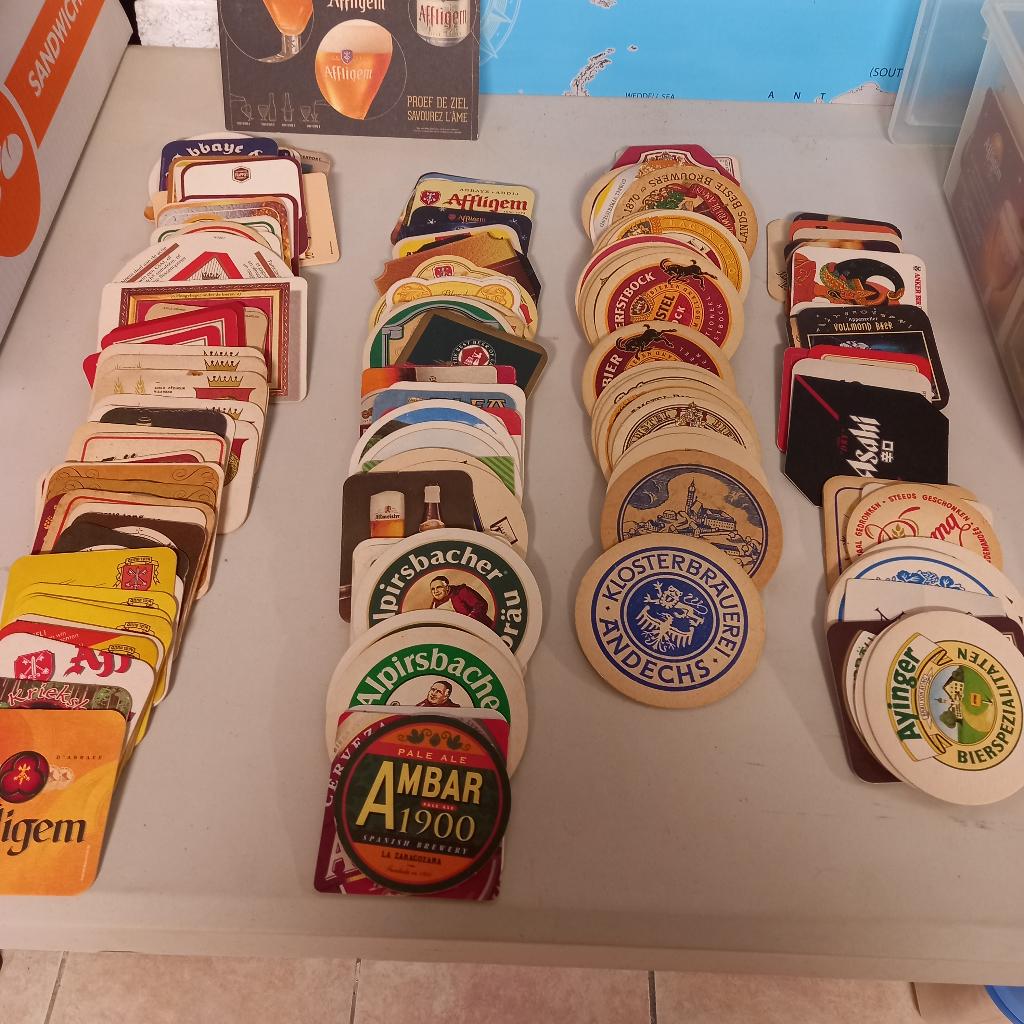 Verzameling van 9000 verschillende bierkaartjes, Verzamelen, Ophalen