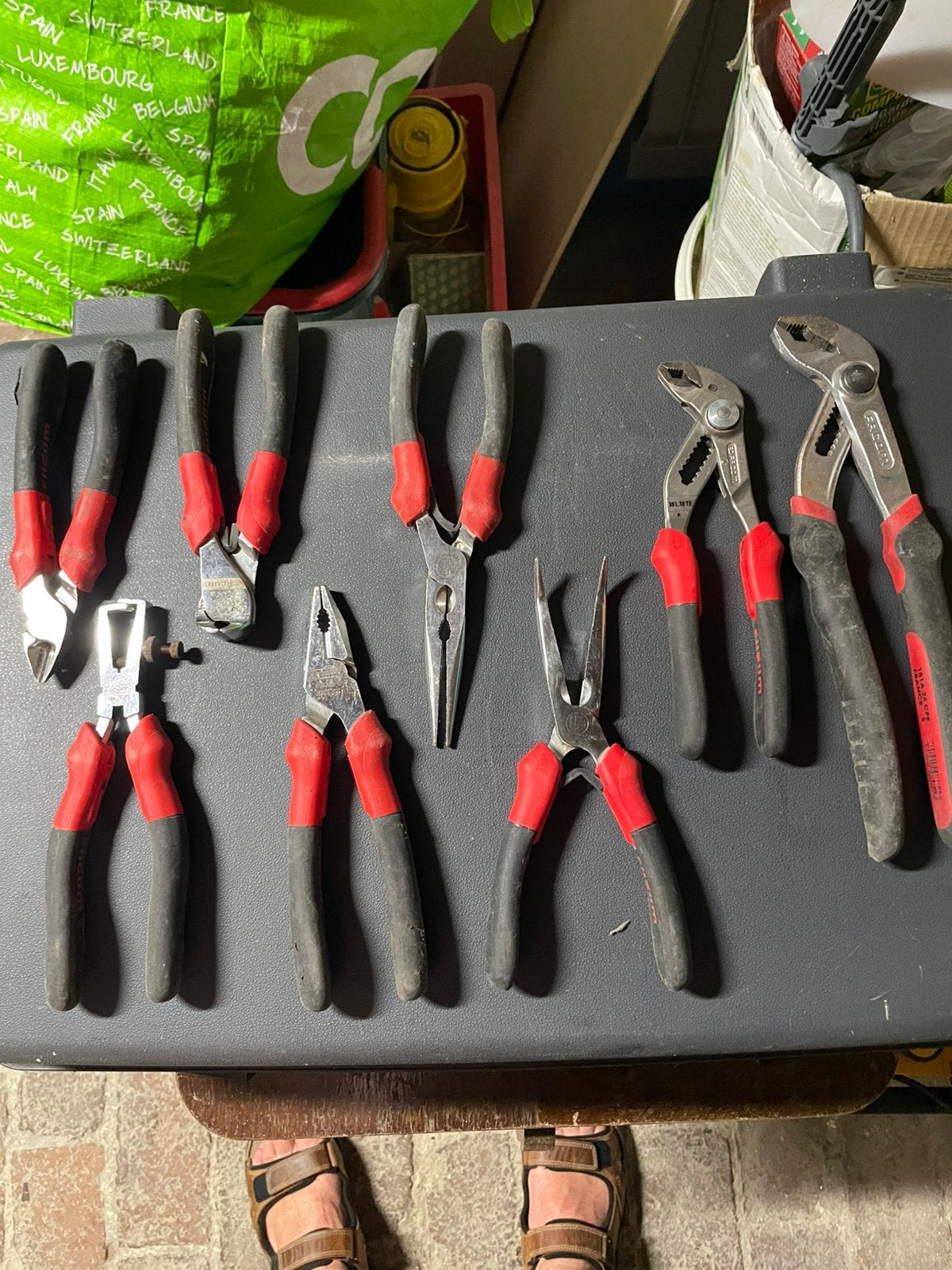 Jeux de pinces isoler Facom, Enlèvement, Utilisé