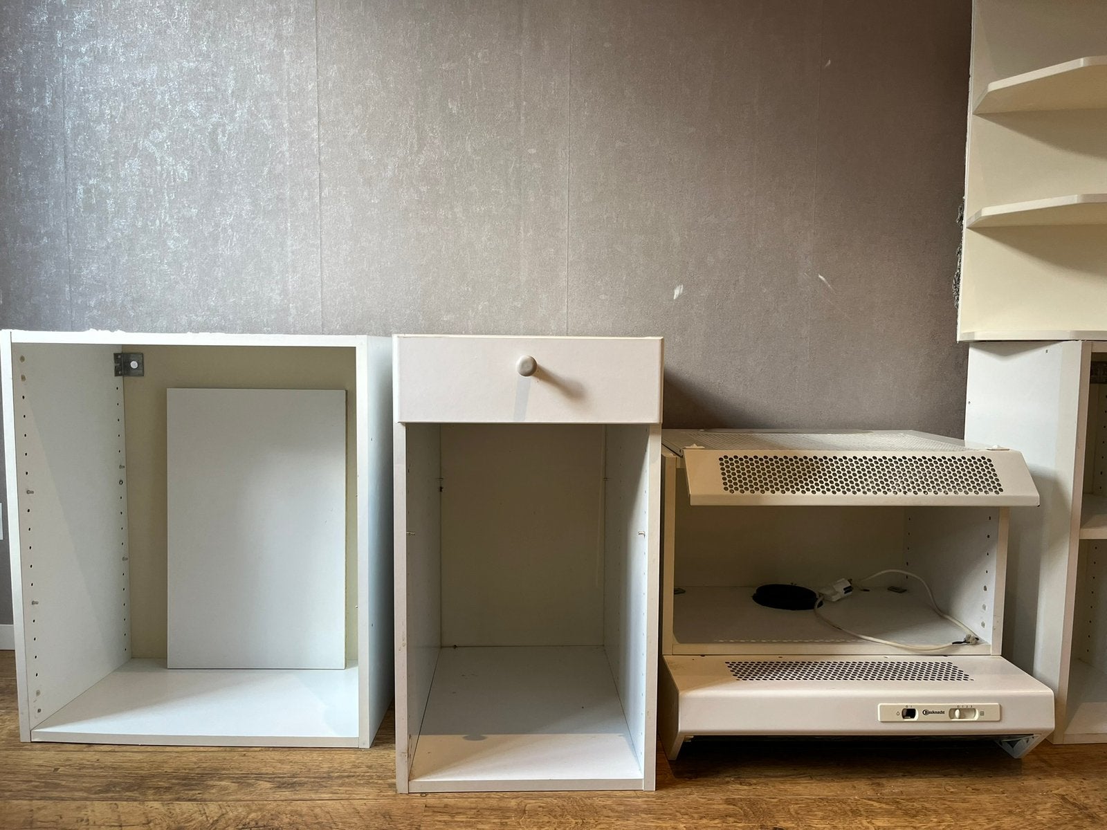 Caisson cuisine Ikea model Faktum avec hotte, Enlèvement, Utilisé