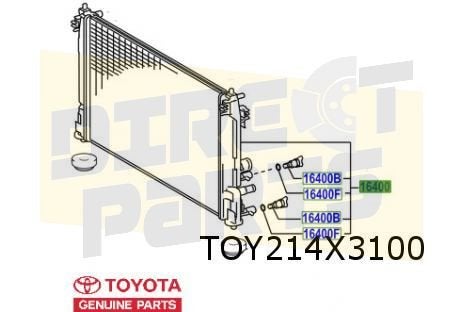 Toyota Aygo X (3/22-) luchtgeleider radiateur Rechts vertica, -, Verzenden, -, Nieuw