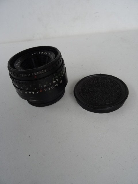 Objectif photo DOMIPLAN 2.8/50 mm – M42 à visser -  bon état, Enlèvement ou Envoi