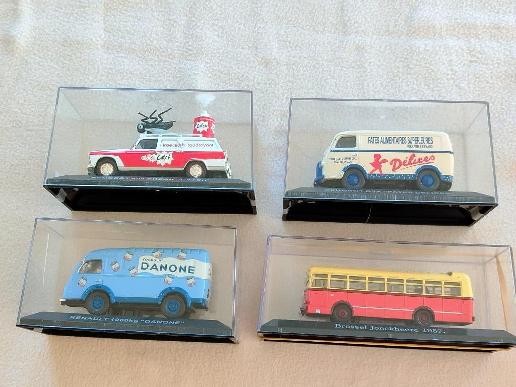Altaya _ Lot 10 _ 4 miniatures   (à partir de 7,50€), Enlèvement ou Envoi, Comme neuf, Bus ou Camion, Autres marques