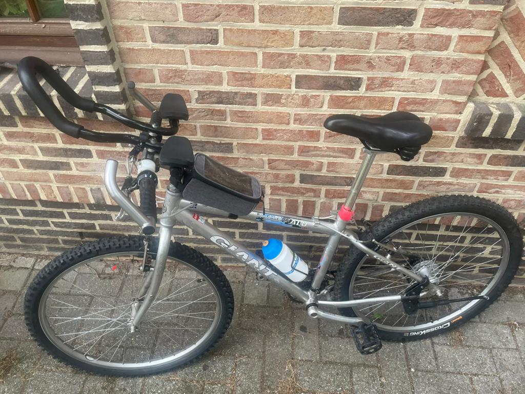 Giant Boulder mountainbike die hard, Fietsen en Brommers, Ophalen, Gebruikt, Giant