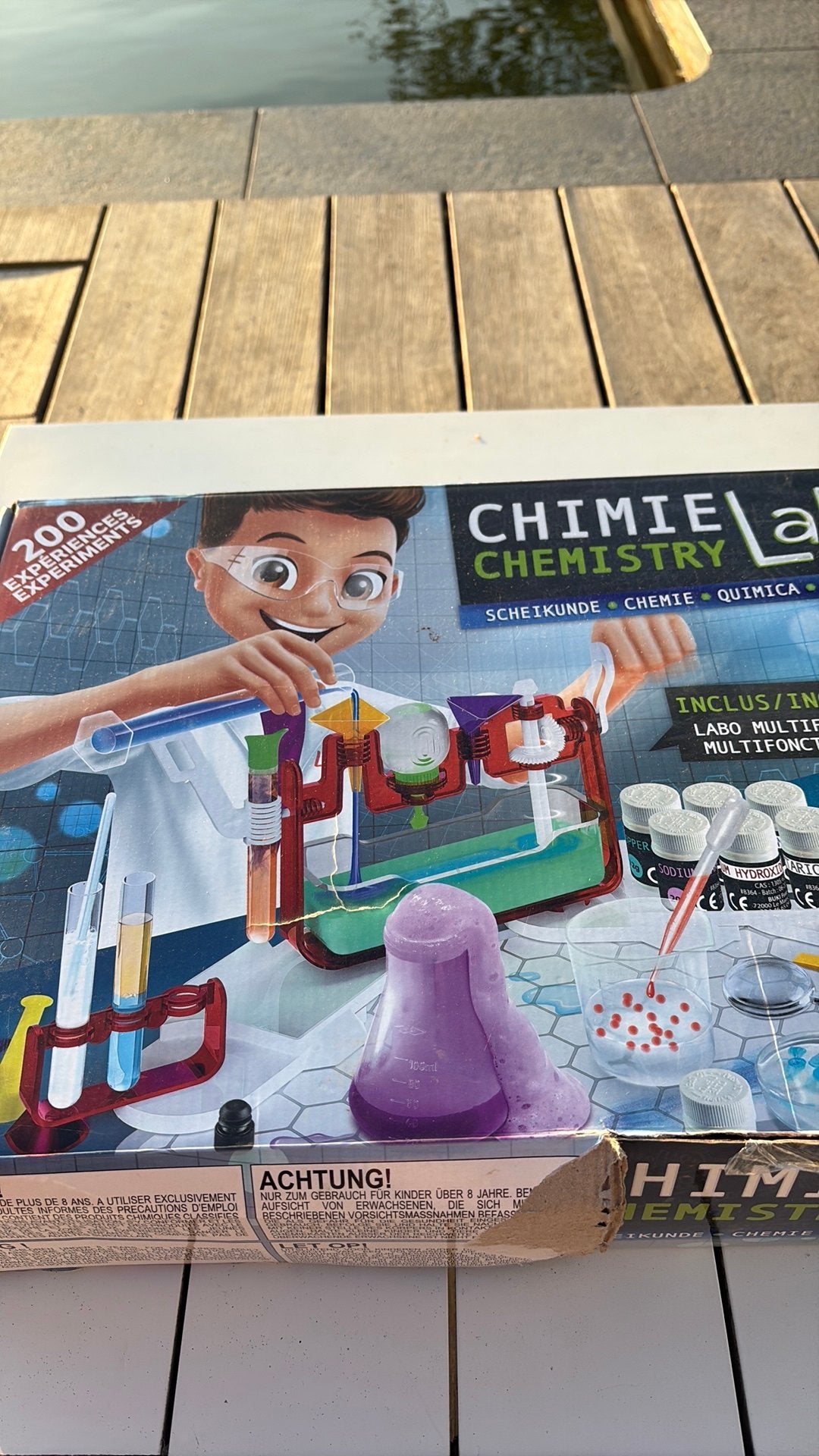 Chimie lab, Ophalen of Verzenden, Gebruikt