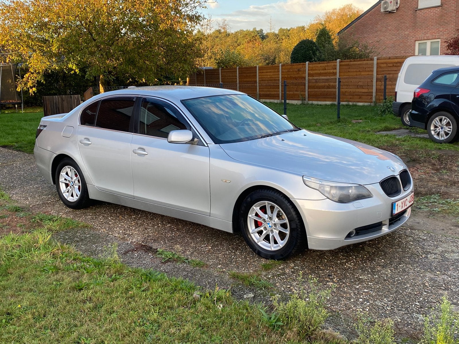 Bmw 520i, Auto's, BMW, Achterwielaandrijving, Zwart, Leder, Particulier