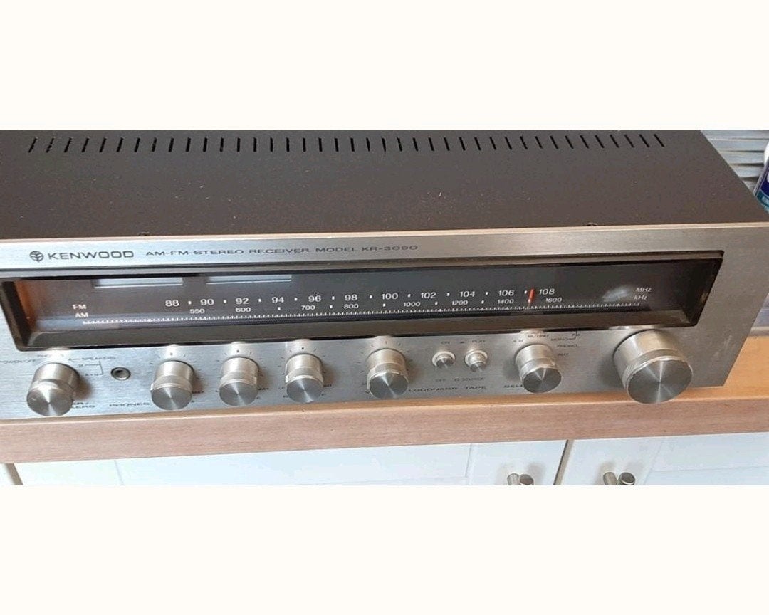 Récepteur stéréo AM-FM Kenwood KR-3090 (de la fin des années, Enlèvement ou Envoi
