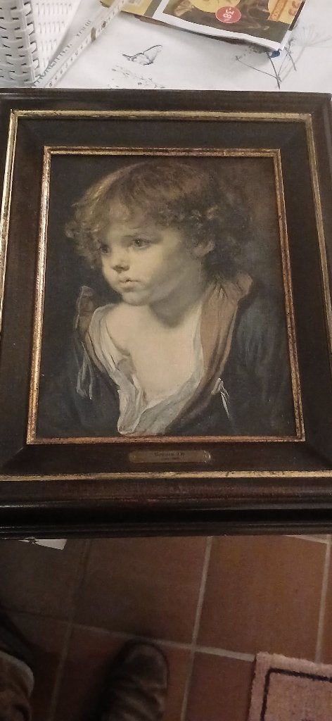 Schilderij, Ophalen, Handgeschilderd, Portret of Personen, Doek