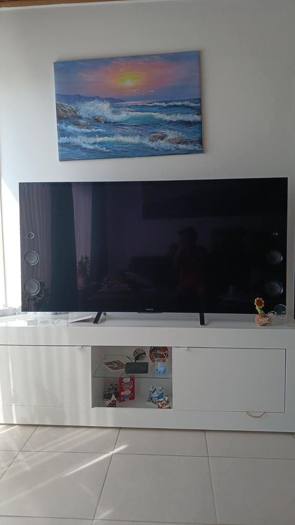 Je vend  magnifique  télé Sony spécial 1m50 55pousses hom ci, LED, Comme neuf, Enlèvement, 100 cm ou plus