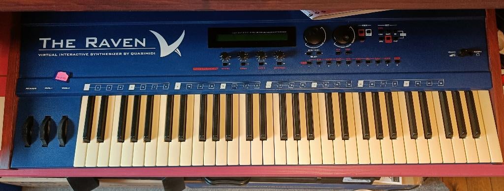 Quasimidi The Raven, Met midi-aansluiting, Ophalen, Overige merken, 61 toetsen