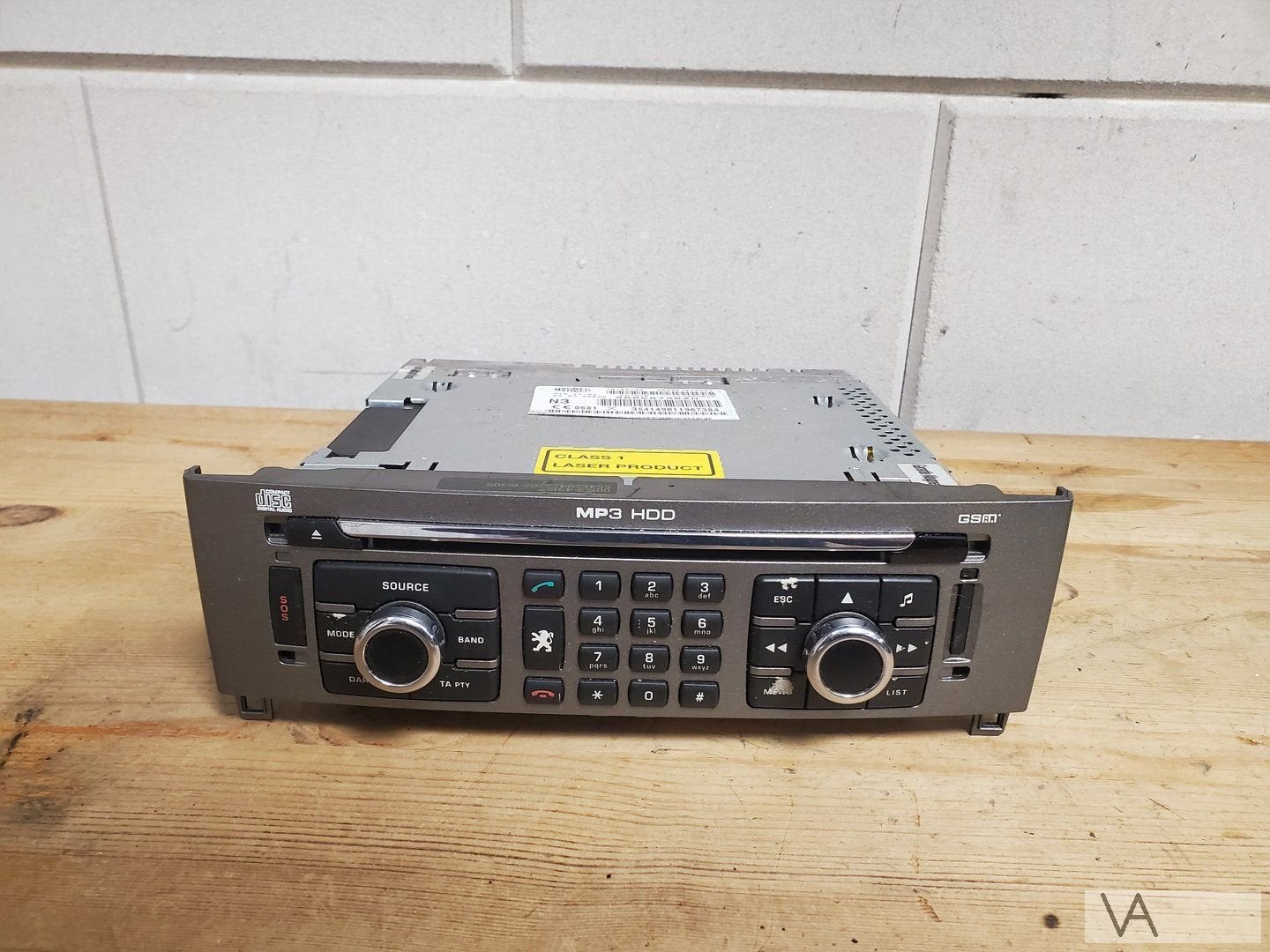 Peugeot 308 2007 tot 2010 radio navigatie 96658736xh €100, Enlèvement ou Envoi, -, -, -