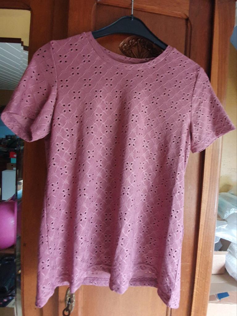 Roze t-shirt JDY maat S, Kleding | Dames, T-shirts, Ophalen of Verzenden, Zo goed als nieuw, Korte mouw, Roze