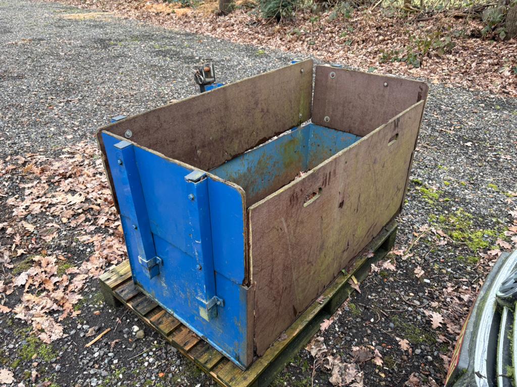 Transport bak/ kipbak, Ophalen, Gebruikt