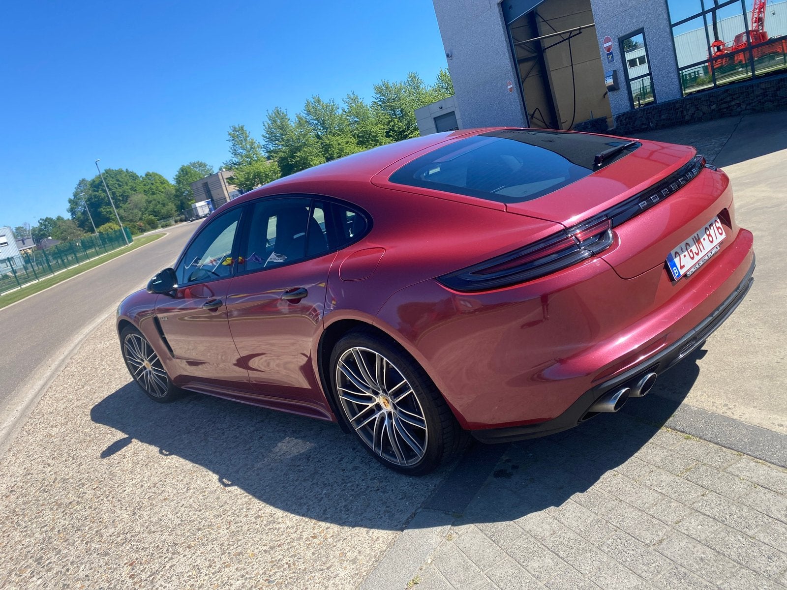Panamera 4 E-Hybrid, Autos, Cuir, Argent ou Gris, Achat, Euro 6