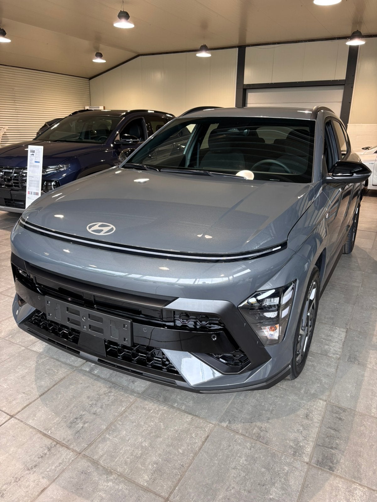 Hyundai Kona HEV feel n-line directiewagen!, Argent ou Gris, Achat, Euro 6, Entretenue par le concessionnaire