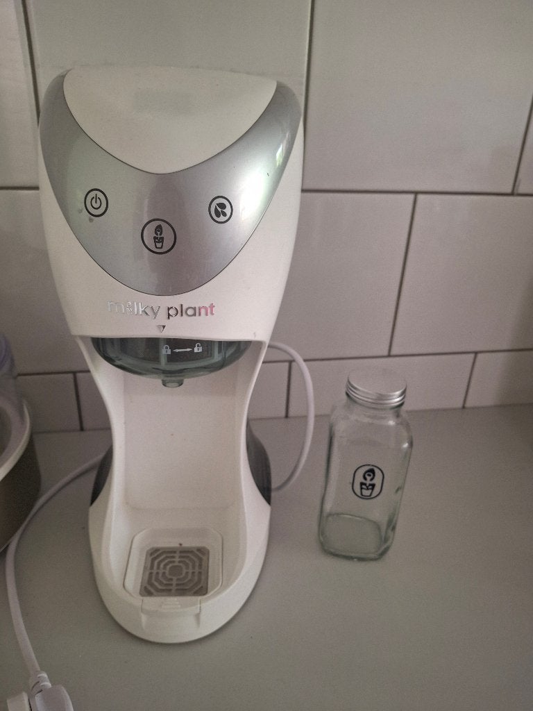 Milky Plant plantaardige melkmachine – Goede staat!, Enlèvement, Comme neuf, Électrique, Presse-agrumes lent
